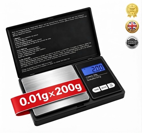 Digital pocket scales 200g - pocket,