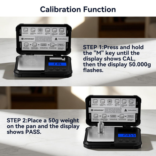 High precision milligram scale - high,