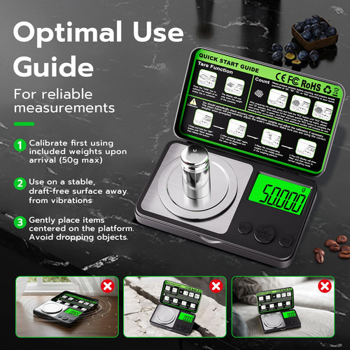 Digital milligram scale - digital,