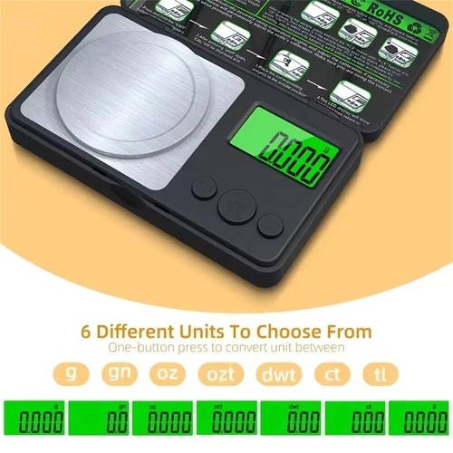 Mini milligram scale - milligram, 0.001g
