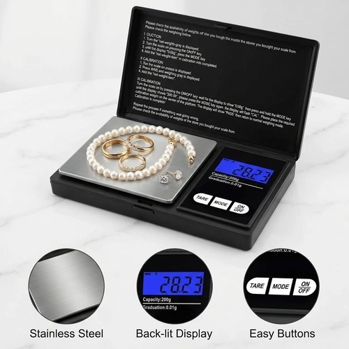 Digital pocket scales 500g - digital,