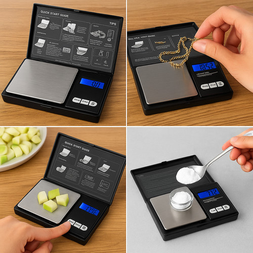 Digital scales high precision - high,