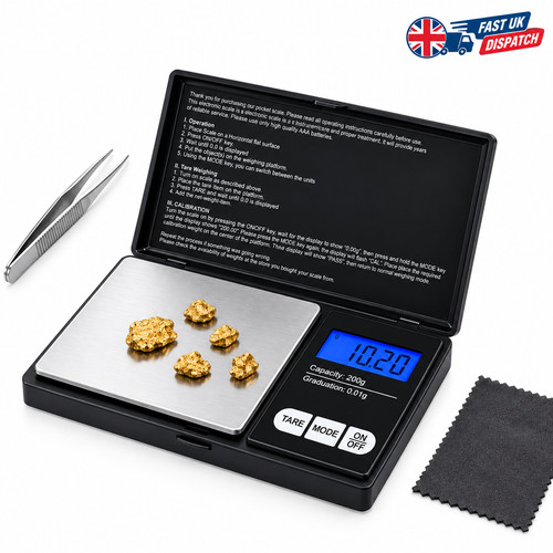 Digital pocket scale 01g - digital, 0.01g