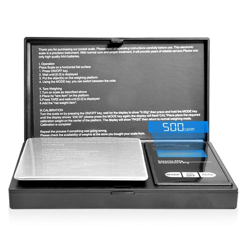 Msc digital pocket scale - scale, 500g
